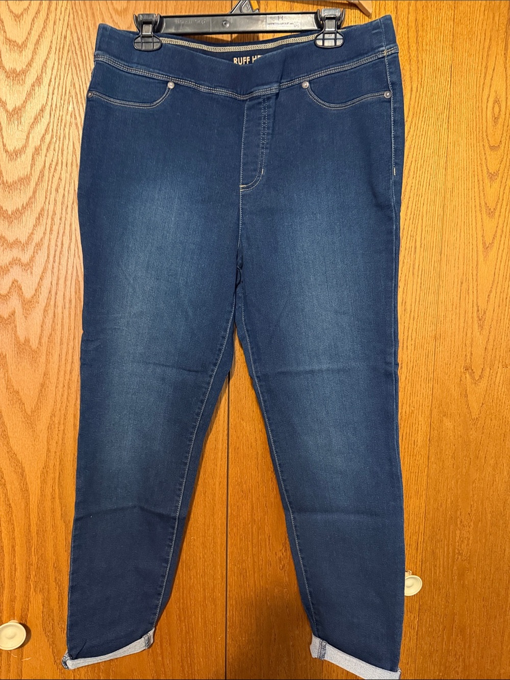 Ruff Hewn Women's Dark Indigo Stretch Jeggings